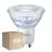 Mehrfachpackung 10x Philips MASTER Value LED-Spot GU10 PAR16 5.5W 575lm 36D - 930 Warmweiß | Höchste Farbwiedergabe - Dimmbar - Ersatz Für 80W