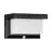 Eglo Wandleuchte Utrera Solar Schwarz 800lm - 840 Kaltweiß | IP44 - Bewegungssensor
