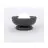Emibig Lampe De Chevet Ozzy Acier Noir | Convient pour 1x G9 - Max 8W