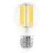 Eglo LED Poire E27 Filament Claire 4.9W 1055lm - 830 Blanc Chaud | Équivalent 75W